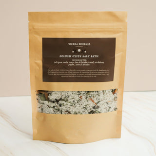 ¨Golden Gypsy¨ salt bath