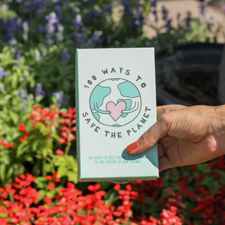 100 ways to save the planet cards